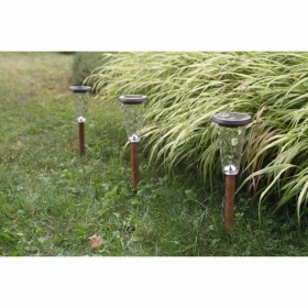 Lampada ad energia solare Canopo Naturale 20 Lm (3 Unità)