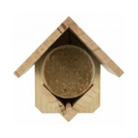 Mangiatoia per uccelli Trixie Marrone 15 × 15 × 13 CM