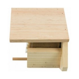 Mangiatoia per uccelli Trixie Marrone 15 × 15 × 13 CM