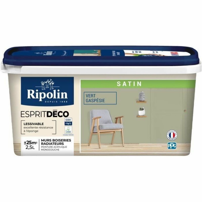Vernice di Fondo Ripolin Vert Raso 2,5 L