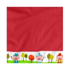 Set di asciugamani HappyFriday MR FOX Rosso 2 Pezzi