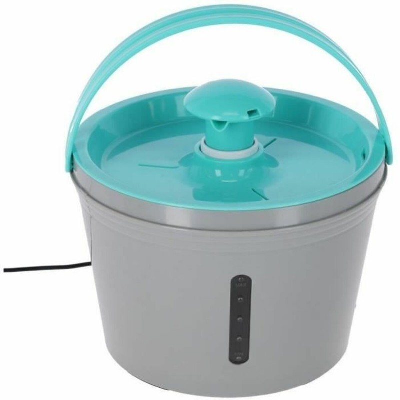 Fontana per Animali Domestici Kerbl Azzurro Grigio Plastica 1,6 L