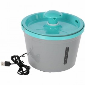 Fontana per Animali Domestici Kerbl Azzurro Grigio Plastica 1,6 L