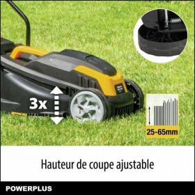 Tagliaerba elettrico Powerplus POWXG62205T 1300 W 220-240 V 32 cm 32 L