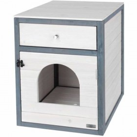 Lettiera per Gatti Kerbl Azzurro Bianco Plastica