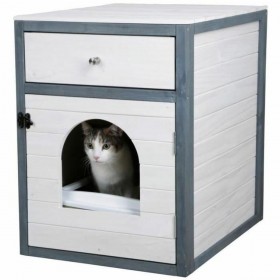 Lettiera per Gatti Kerbl Azzurro Bianco Plastica