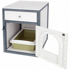 Lettiera per Gatti Kerbl Azzurro Bianco Plastica