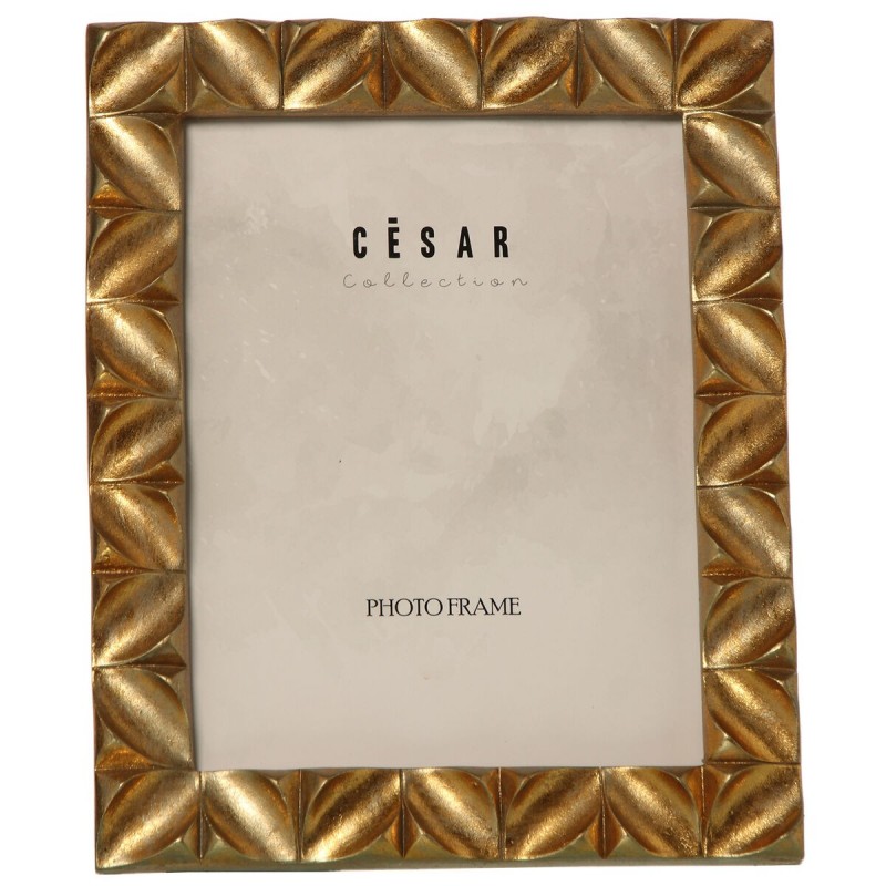 Cornice Portafoto Alexandra House Living Dorato Plastica 25 x 2 x 31 cm