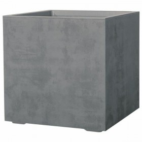 Vaso Deroma Grigio 49 x 49 x 49,5 cm Plastica Quadrato Secchio Ø 49 x 45 cm