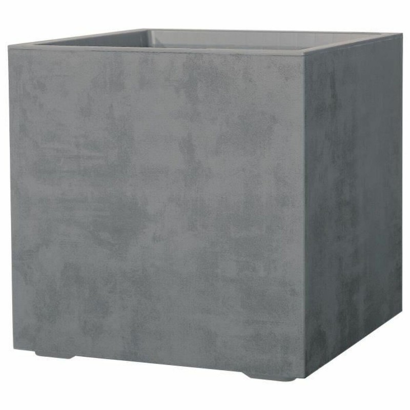 Vaso Deroma Grigio 49 x 49 x 49,5 cm Plastica Quadrato Secchio Ø 49 x 45 cm