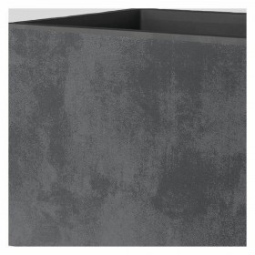 Vaso Autoirrigante Deroma Antracite 79 cm Plastica Rettangolare