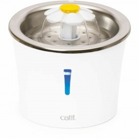 Fontana per Animali Domestici Catit Bianco Plastica/Acciaio inossidabile