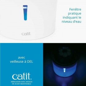 Fontana per Animali Domestici Catit Bianco Plastica/Acciaio inossidabile
