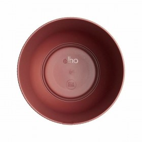 Vaso Elho Rosso Plastica Rotondo