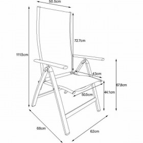 Sedia da giardino Fieldmann FDZN 5018