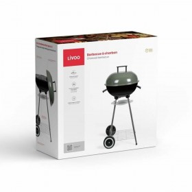 Barbecue Portatile Livoo DOC172K Acciaio cromato Ø 42 cm