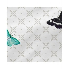 Lenzuolo con angoli aderenti HappyFriday Birds of paradise Multicolore 160 x 200 x 32 cm