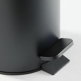 Cestino a pedale TODAY UTILITY Nero Metallo 3 L 17 x 25 cm