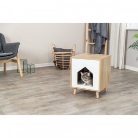 Letto per animali domestici Trixie Grigio Naturale