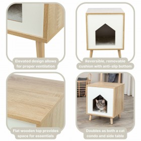 Letto per animali domestici Trixie Grigio Naturale