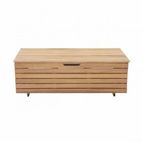 Forziere Legno di eucalipto 48,5 x 109,5 x 37 cm