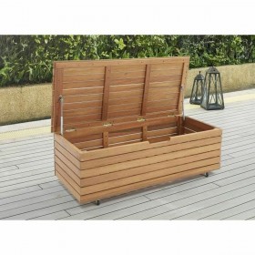 Forziere Legno di eucalipto 48,5 x 109,5 x 37 cm