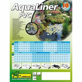 Fodera per laghetto Ubbink AquaLiner PVC 0,5 mm 4 x 5 m