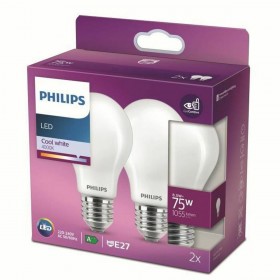 Lampadina LED Philips Equivalent 75 W E (4000 K) (2 Unità)