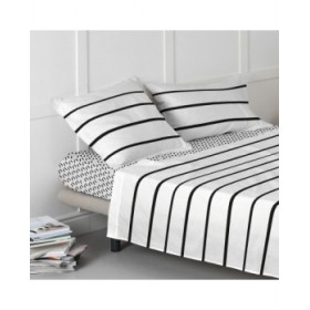 Lenzuolo con angoli HappyFriday BLANC Multicolore 90 x 200 x 32 cm