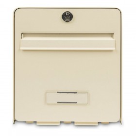 Cassetta della posta Burg-Wachter   Beige Plastica acciaio galvanizzato