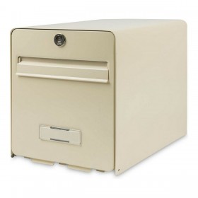 Cassetta della posta Burg-Wachter   Beige Plastica acciaio galvanizzato
