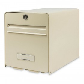 Cassetta della posta Burg-Wachter   Beige acciaio galvanizzato 36,5 x 28 x 31 cm