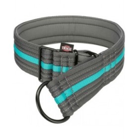 Collari da addestramento per cani Trixie Fusion Grafite Azul Océano M S/M 28-38 cm