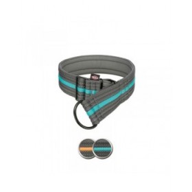 Collari da addestramento per cani Trixie Fusion Grafite Azul Océano M S/M 28-38 cm