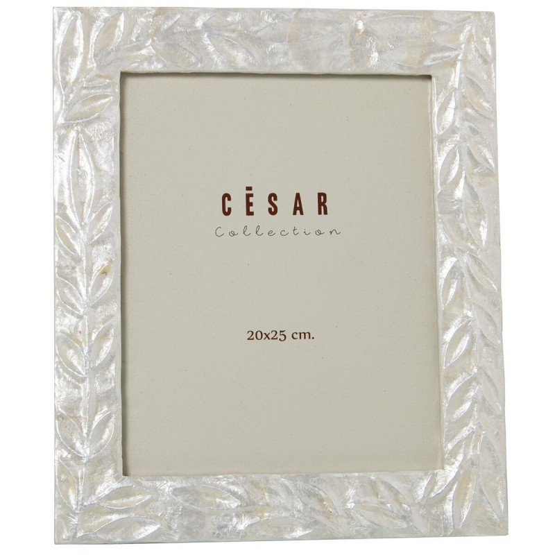 Cornice Portafoto Alexandra House Living Madreperla 27 X 1 X 32 CM