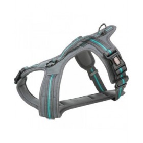 Imbracatura per Cani Trixie Fusion Confort Grafite Azul Océano L/XL