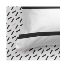 Lenzuolo con angoli aderenti HappyFriday BLANC Multicolore 28 x 2 x 38 cm