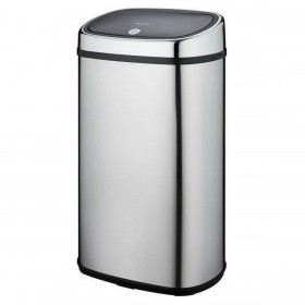 Secchio della spazzatura Kitchen Move Square Grigio 60 L