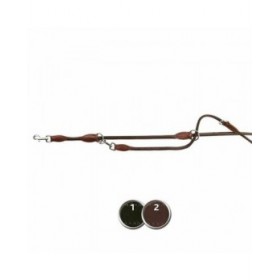 Guinzaglio regolabile per cane Trixie Active Marrone scuro 2 m S/M