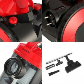 Aspirapolvere senza Sacchetto Oceanic VC10RBAX2 Nero Rosso rouge 700 W