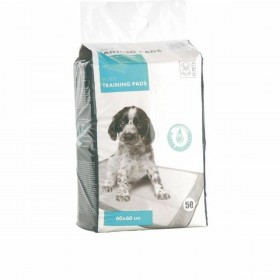 Tappetini Igienici per Cani MPETS Bianco Polietilene Gel Cellulosa (50 Unità)