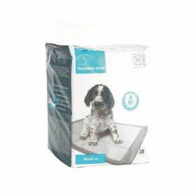 Tappetini Igienici per Cani MPETS Bianco Polietilene Cellulosa (30 Unità)