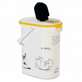 Contenitore per alimenti per animali domestici Curver 794092 Bianco Plastica 4 Kg 10 L