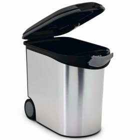 Contenitore di Metallo per Cibo per Cani Curver Argentato polipropilene 35 L 12 kg