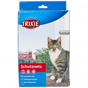 Rete di sicurezza Trixie 44343 Trasparente 8 x 3 m Nylon Gatto