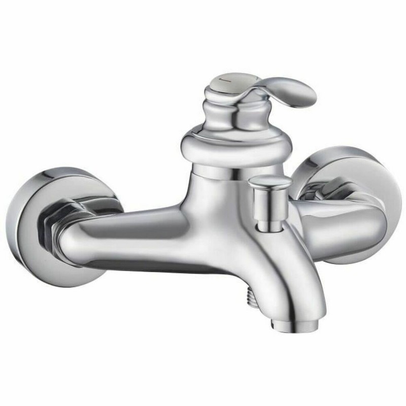 Rubinetto Monocomando Rousseau Metallo Ottone 15 cm Doccia Vasca