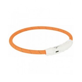 Collare LED per Animali Domestici Trixie Arancio XS/S