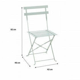 Tavolo con 2 sedie Verde 60 x 71 cm 42 x 45 x 82 cm