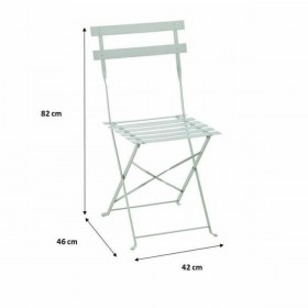 Tavolo con 2 sedie Verde 60 x 71 cm 42 x 45 x 82 cm