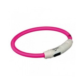 Collare LED per Animali Domestici Trixie Rosa M/L